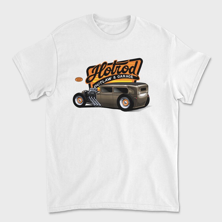 Hotrod 7, Унисекс Мъжка Тениска