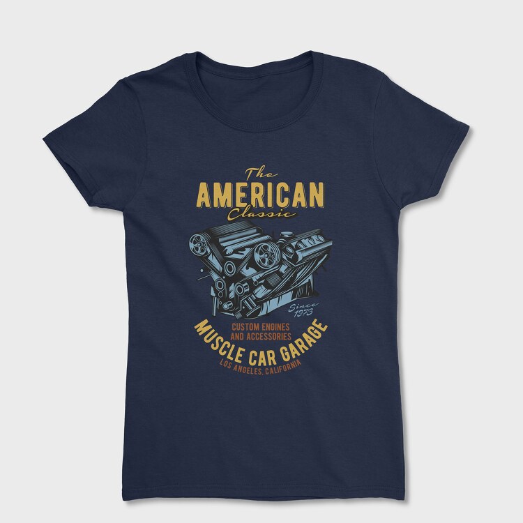 American Classic Custom Engine, Women's T-Shirt