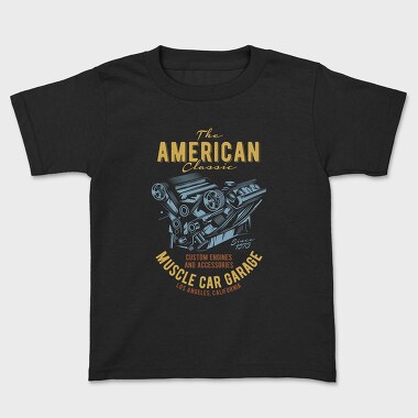 American Classic Custom Engine, Kids' T-Shirt