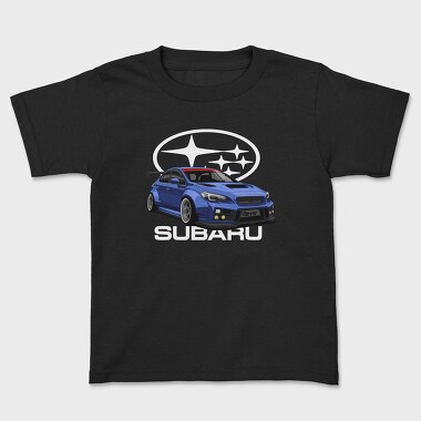 Blue Subaru, Kids' T-Shirt