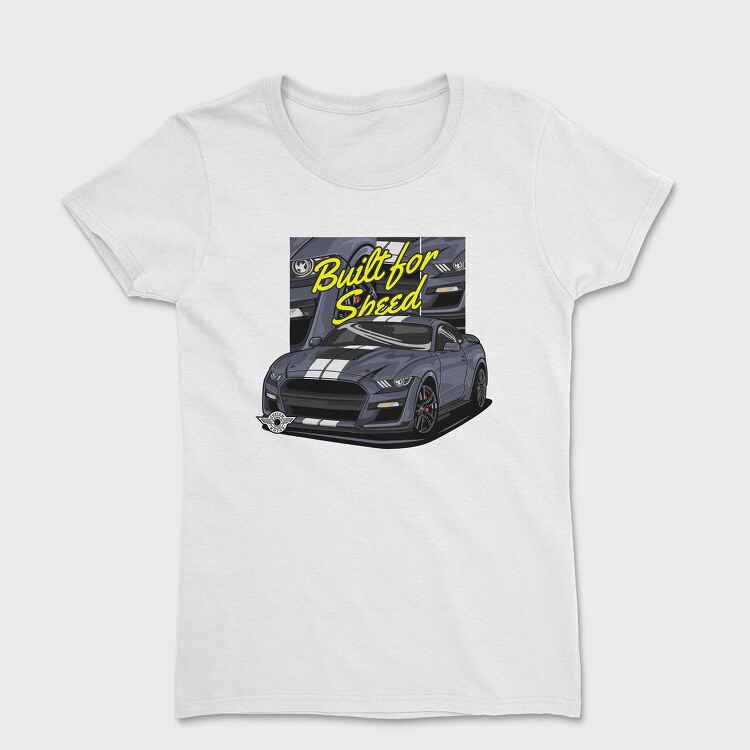 Built for Speed Mustang, Women's T-Shirt