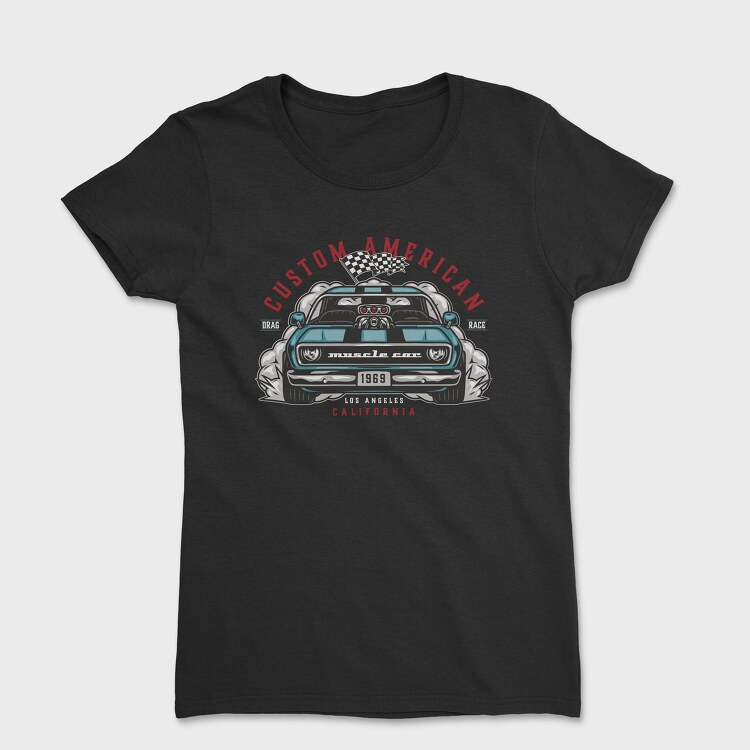 Custom American Muscle Car, Women's T-Shirt