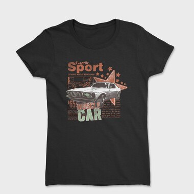 Gazette Sport Muscle Car 65, Women's T-Shirt