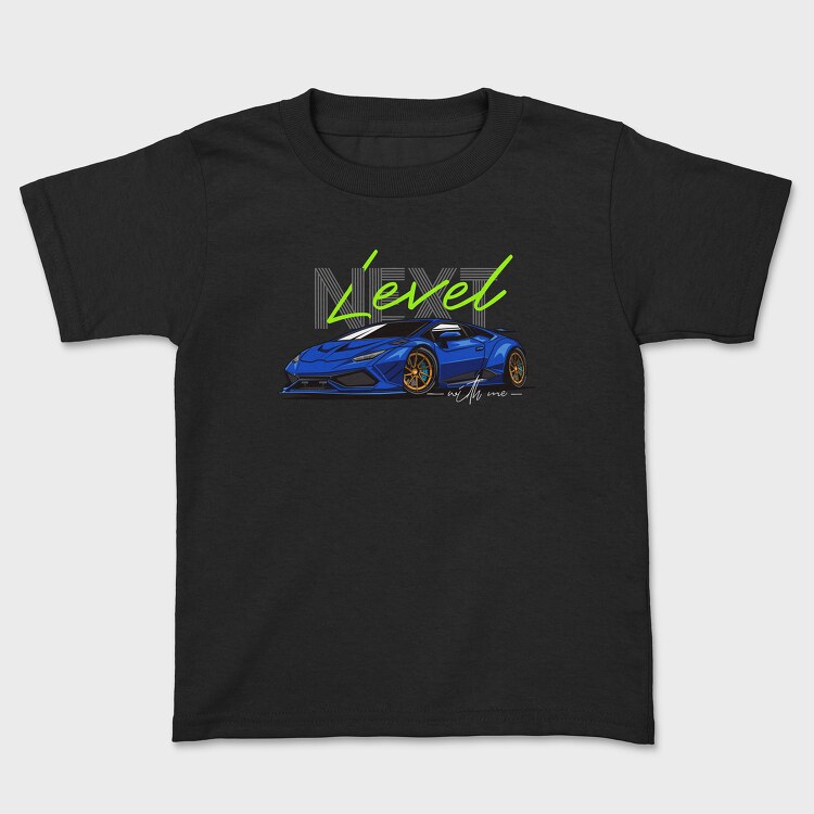Next Blue Lambo, Kids' T-Shirt