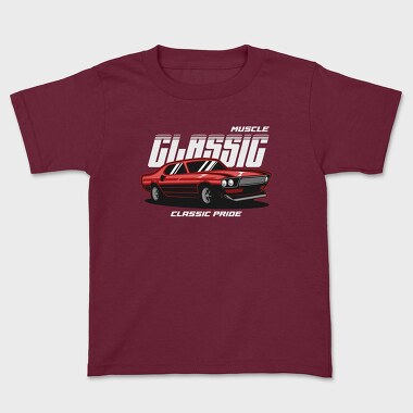 Детска Тениска, Old Hotrod Classic Car
