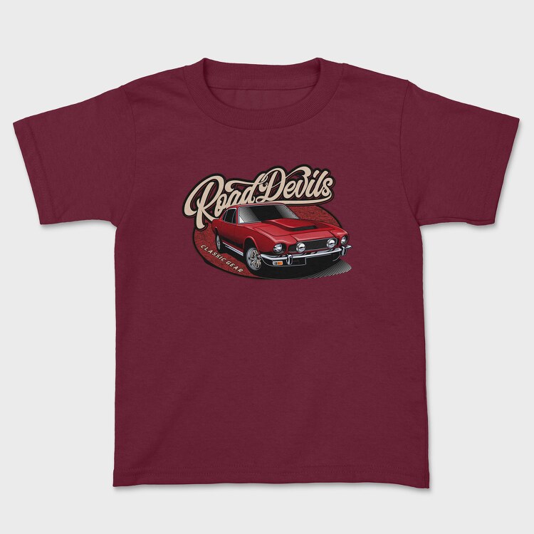 Road Devils Classic Gear, Kids' T-Shirt