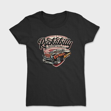 Rockabilly Wild Rock and Roll Kicks, Women's T-Shirt
