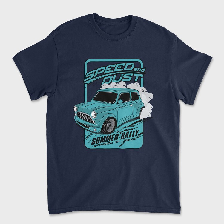 Speed and Dust Mini, Unisex Men's T-Shirt