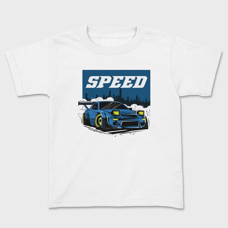 Speed Drift, Kids' T-Shirt