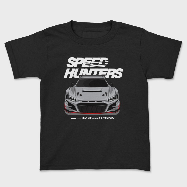 Speed Hunters, Kids' T-Shirt