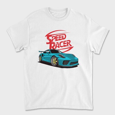 Speed Racer Porsche, Unisex Men's T-Shirt