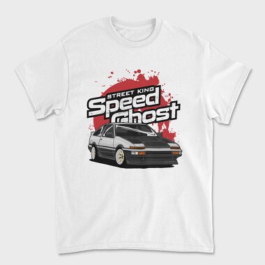 Унисекс Мъжка Тениска, Speed Shost Street King