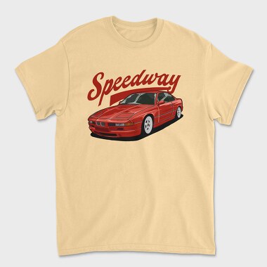 Unisex Men's T-Shirt, Speedway Bmw