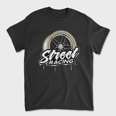 Street Racind Rim, Unisex Men's T-Shirt