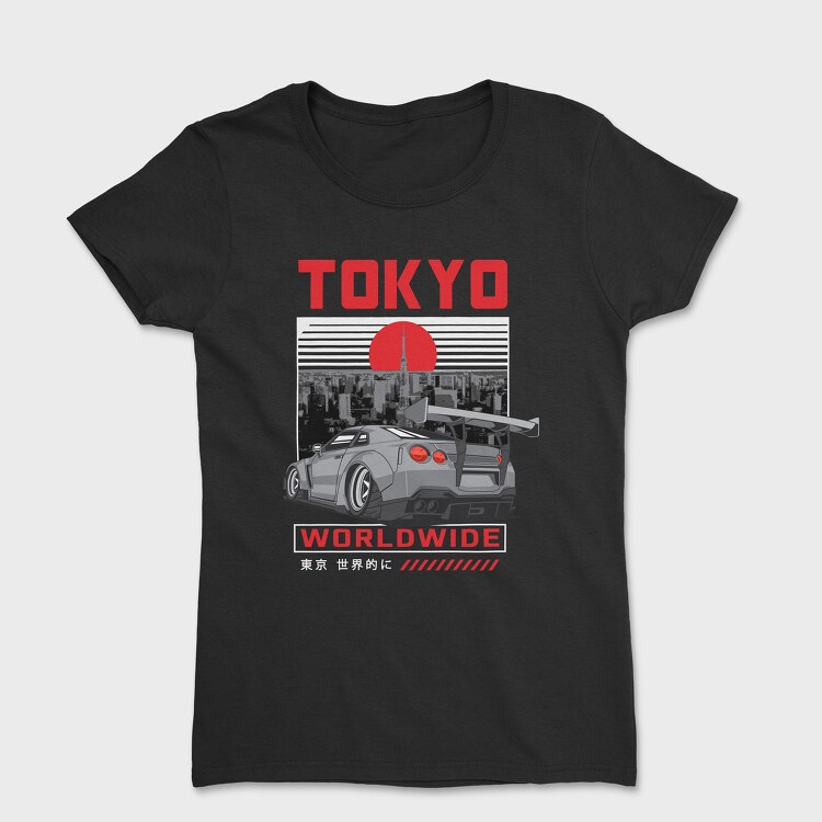 Tokyp Worldwide Gtr, Women's T-Shirt