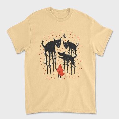 Red Riding Hood, Unisex Men's T-Shirt