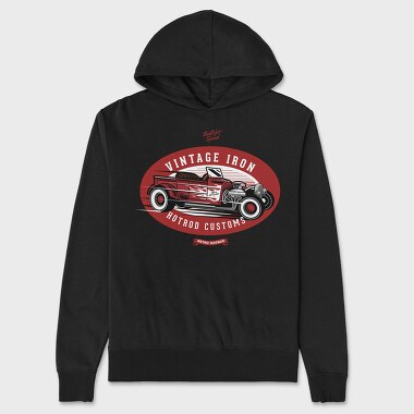Custom Hotrod 3, Unisex Men's Hoodie