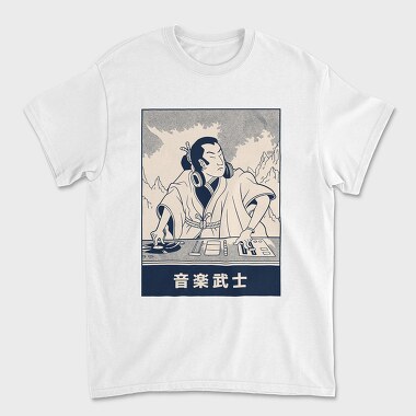 Samurai Dj, Unisex Men's T-Shirt