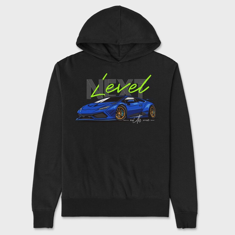 Next Blue Lambo, Unisex Men's Hoodie