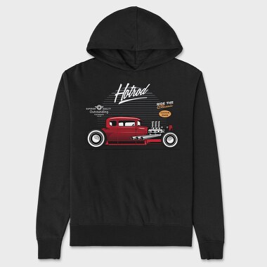 Custom Hotrod 9, Unisex Men's Hoodie