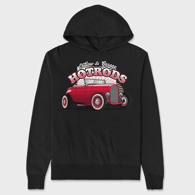 Hotrod 4, Unisex Men's Hoodie