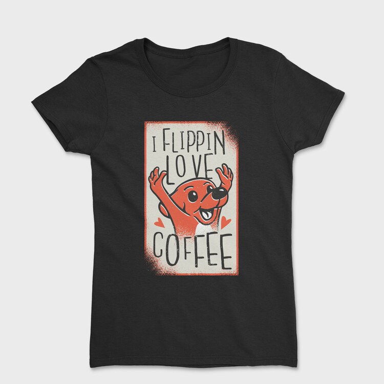 Dog Coffee, Women's T-Shirt