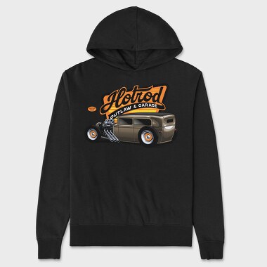 Hotrod 7, Unisex Men's Hoodie