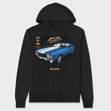 1972 chevrolet chevelle ss, Unisex Men's Hoodie