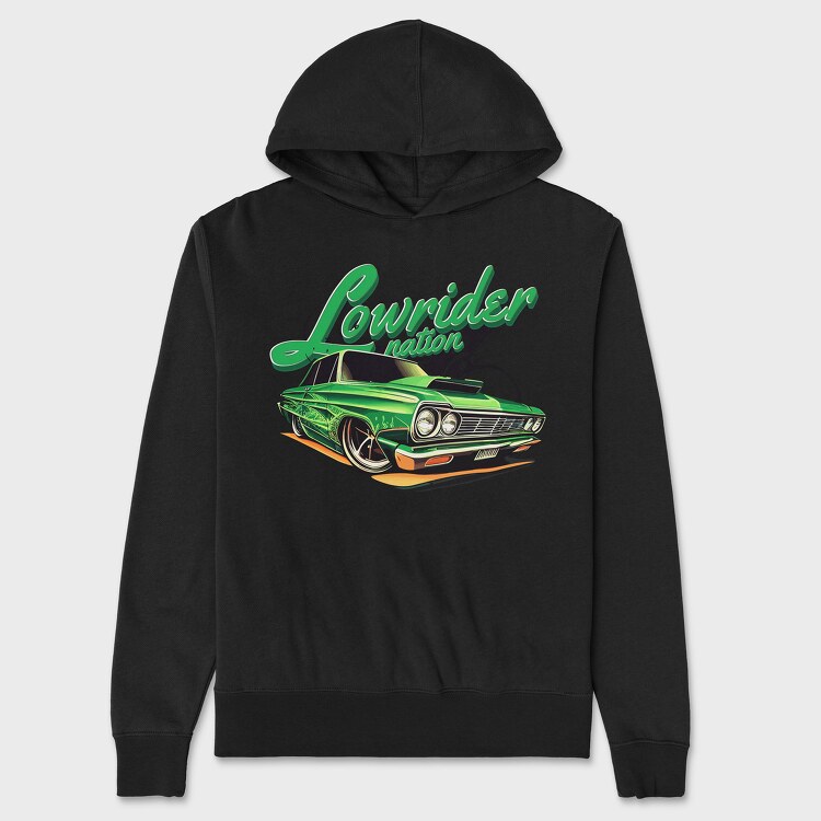 Custom Lowrider Car Luxury Rims, Unisex Men's Hoodie