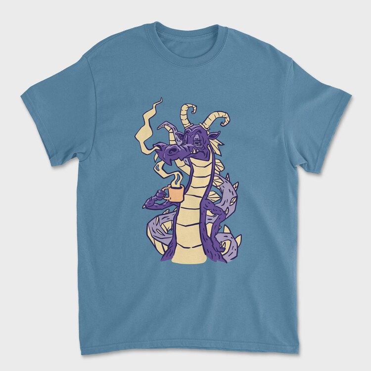 Dragon Coffe, Unisex Men's T-Shirt
