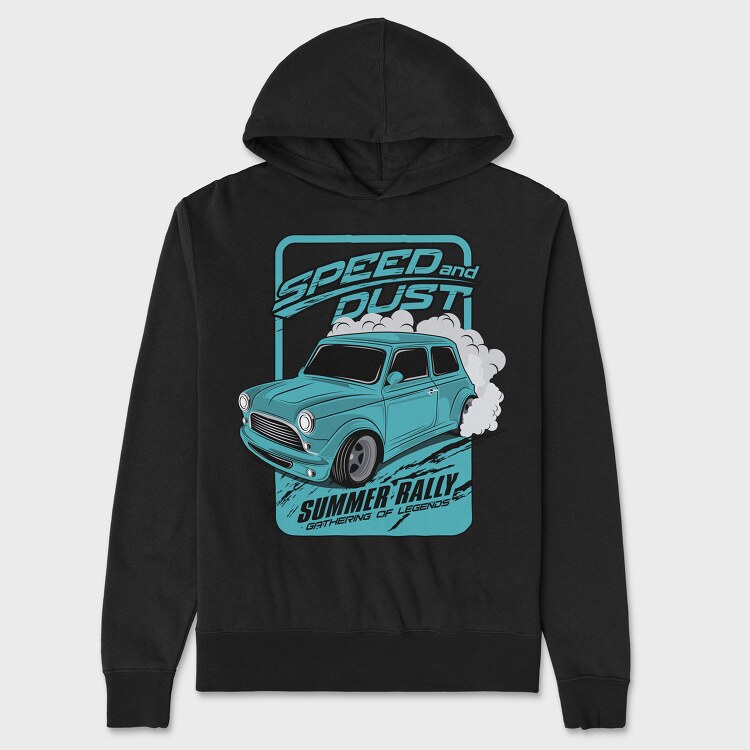 Speed and Dust Mini, Unisex Men's Hoodie