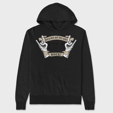 Band Of My Era, Unisex Men's Hoodie