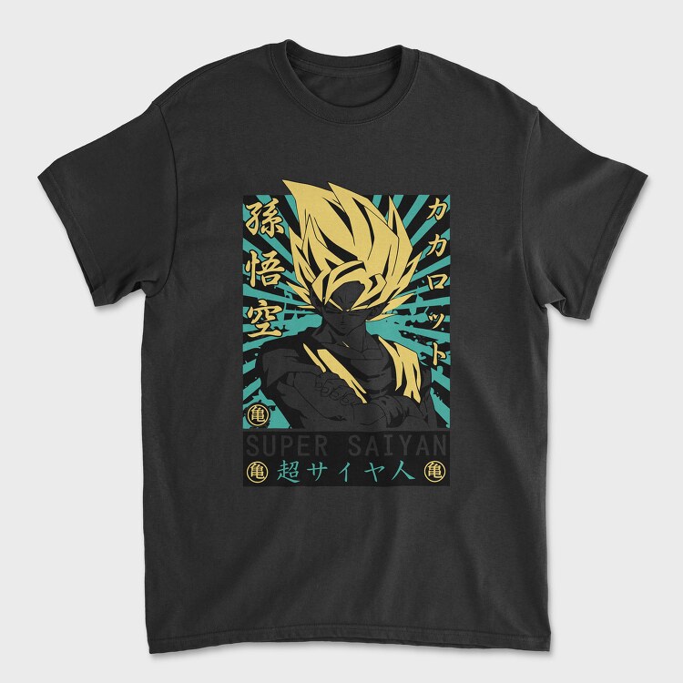 Vintage Car Convertible With Girl and Trees, Unisex Men's T-Shirt