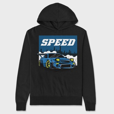 Speed Drift, Unisex Men's Hoodie