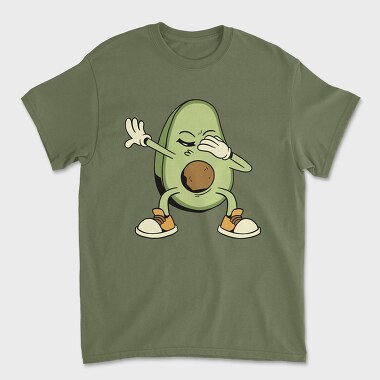 Dabbing Avocado, Unisex Men's T-Shirt