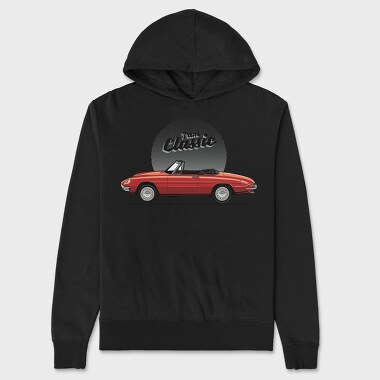 Alfa Romeo Duetto 1966, Unisex Men's Hoodie