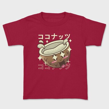 Coconut Crazy Kawaii, Kids' T-Shirt