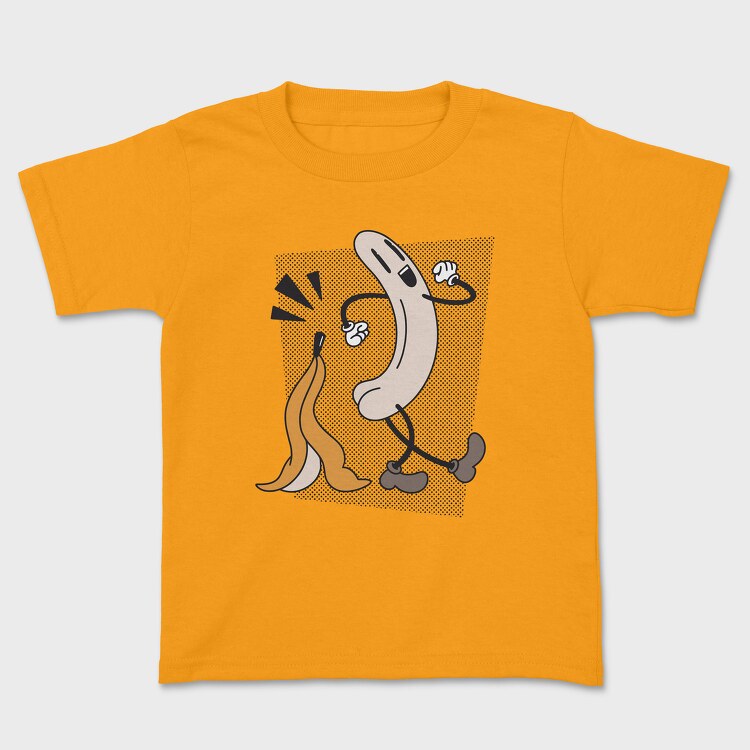 Naked Banana Retro, Kids' T-Shirt
