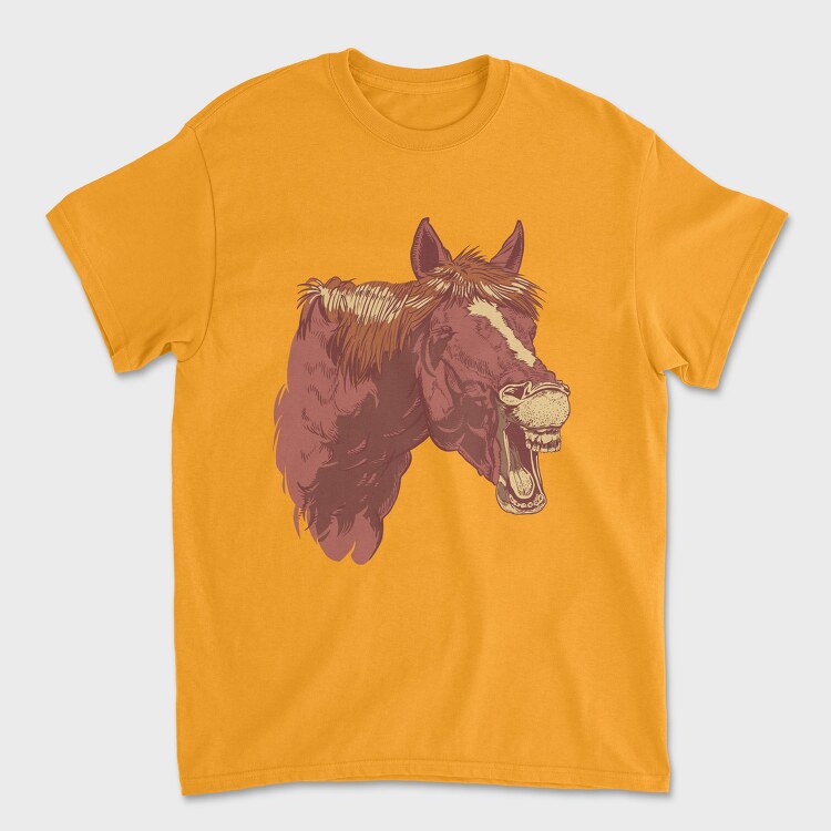 Horse Head, Unisex Men's T-Shirt