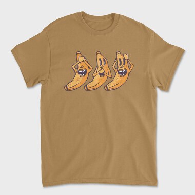 Унисекс Мъжка Тениска, Crazy Banana