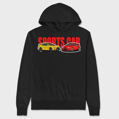 Sports Car Evo Subaru, Unisex Men's Hoodie