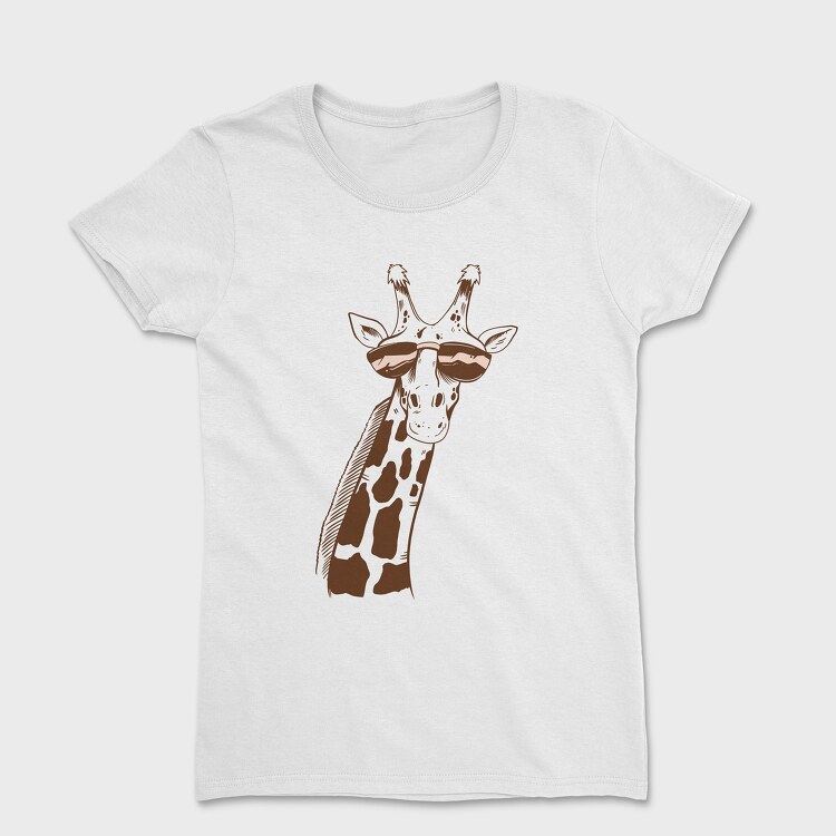 Giraffe Sunglasses, Women's T-Shirt