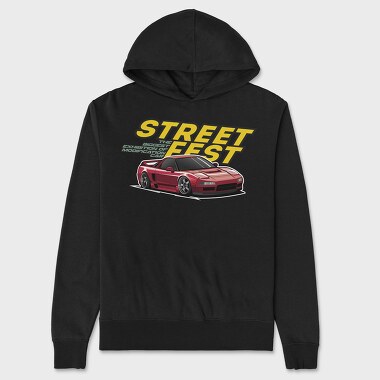 Street Fest Nsx, Unisex Men's Hoodie