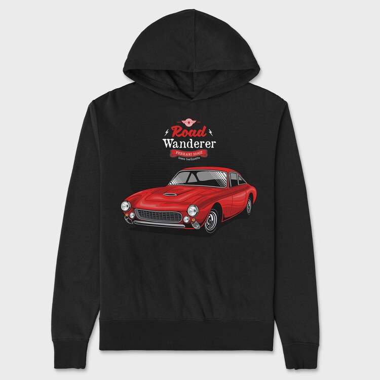 Ferrari 250 GT Lusso Berlinetta, Unisex Men's Hoodie