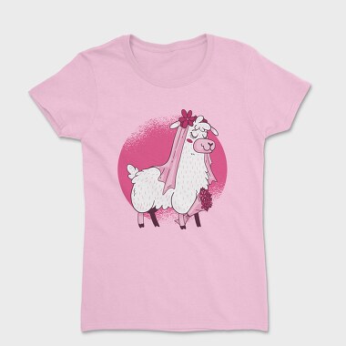 Llama Bride, Women's T-Shirt