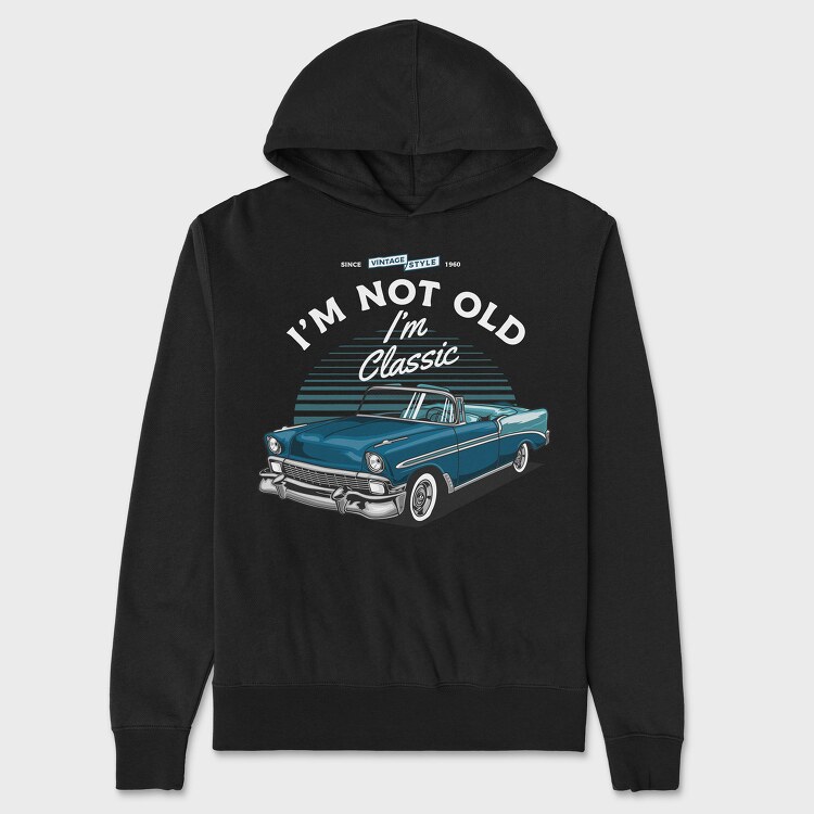 1956 chevy bel air convertible 2, Unisex Men's Hoodie