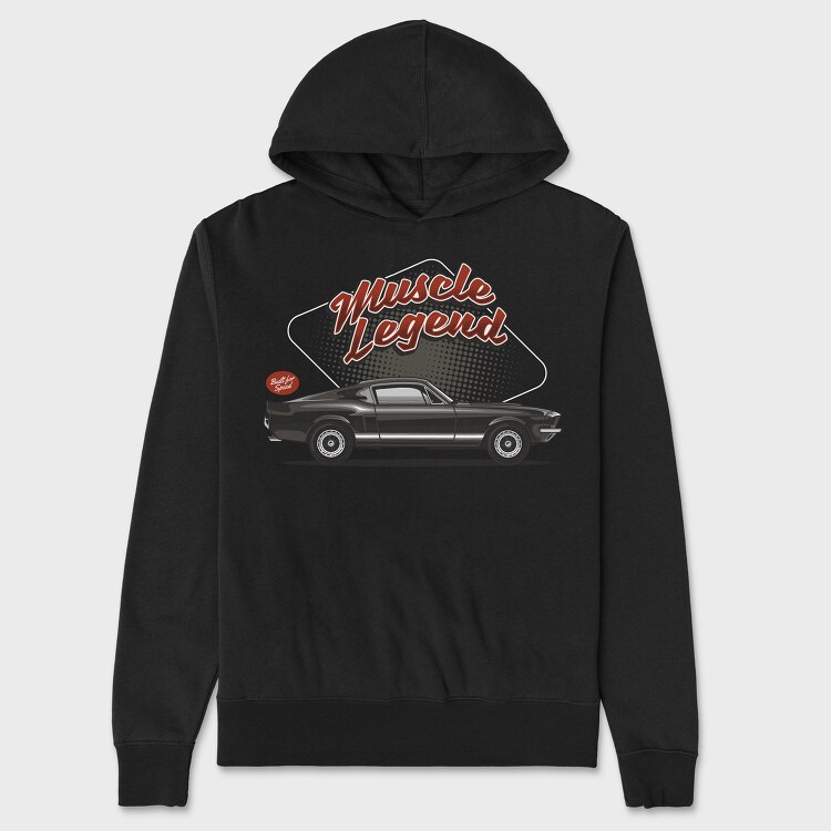 ford mustang, Унисекс Мъжко Суичър