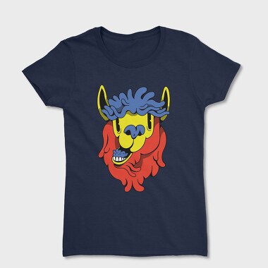Llama Chewing, Women's T-Shirt