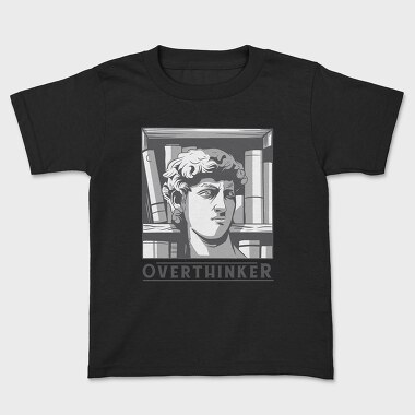 Overthinker, Kids' T-Shirt