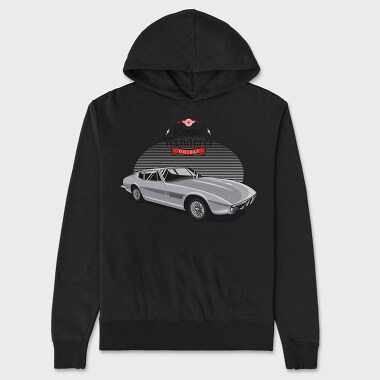 Maserati Ghibli (1970), Unisex Men's Hoodie